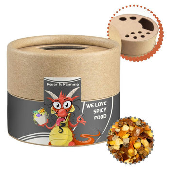 Gewürzmischung Feuer und Flamme, ca. 40g, Biologisch abbaubarer Eco Pappstreuer Mini