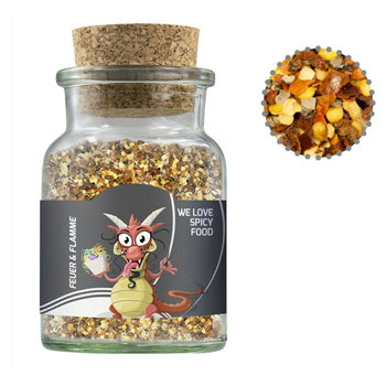 Gewürzmischung Feuer und Flamme, ca. 75g, Korkenglas