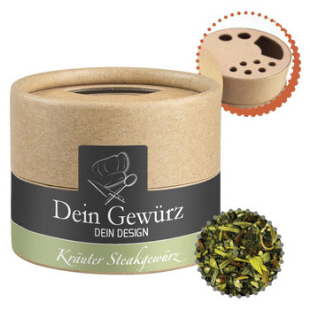 Gewürzmischung Kräuter-Steakgewürz, ca. 25g, Biologisch abbaubarer Eco Pappstreuer Mini