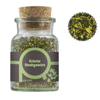 Gewürzmischung Kräuter-Steakgewürz, ca. 45g, Korkenglas