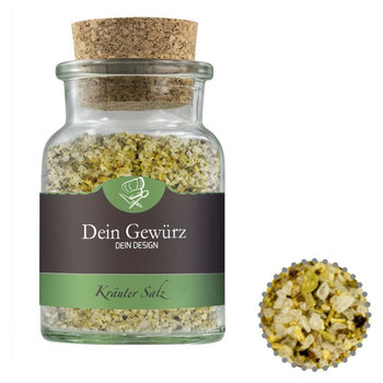 Gewürzmischung Kräutersalz, ca. 80g, Korkenglas