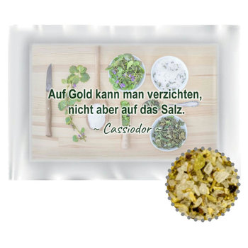 Gewürzmischung Kräutersalz fein, ca. 4g, Portionstüte