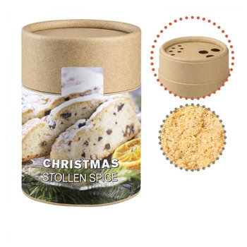 Gewürzmischung Stollen, ca. 85g, Biologisch abbaubarer Eco Pappstreuer Midi