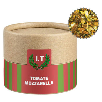 Gewürzmischung Tomate-Mozzarella, ca. 28g, Biologisch abbaubare Eco Pappdose Mini
