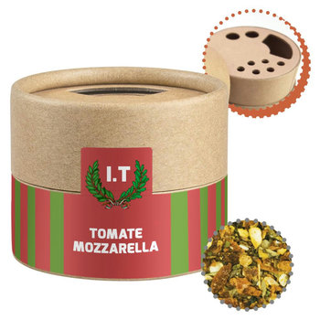 Gewürzmischung Tomate-Mozzarella, ca. 28g, Biologisch abbaubarer Eco Pappstreuer Mini