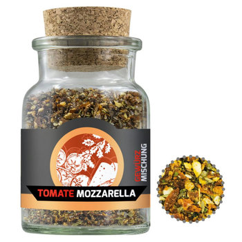 Gewürzmischung Tomate-Mozzarella, ca. 50g, Korkenglas