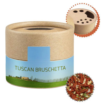 Gewürzmischung Toskanische Bruchetta, ca. 28g, Biologisch abbaubarer Eco Pappstreuer Mini