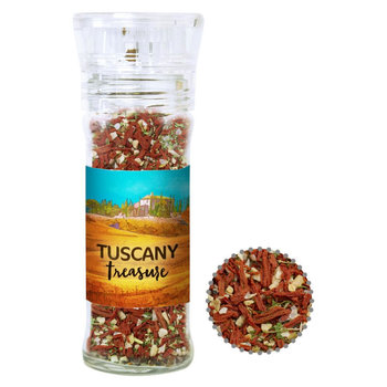 Gewürzmischung Toskanische Bruchetta, ca. 35g, transparente Gewürzmühle