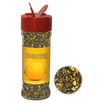 Gewürzmischung Zitronen-Pfeffer, ca. 50g, Glas mit Streuaufsatz