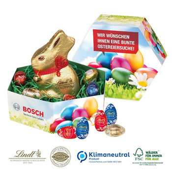 Großes Osternest mit Schokolade von Lindt