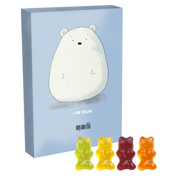 Gummibärchen ohne Gelatine, ca. 15g, Faltschachtel Midi