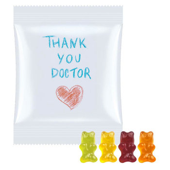 Gummibärchen ohne Gelatine, ca. 15g, Midi-Tüte