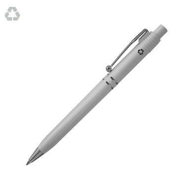 HK - RAJA CHROME RECYCLED Court Grey Kugelschreiber