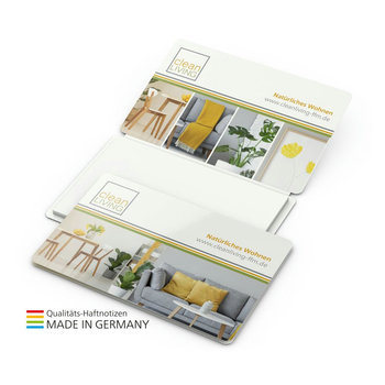 Haftnotiz Multi-Card green+blue