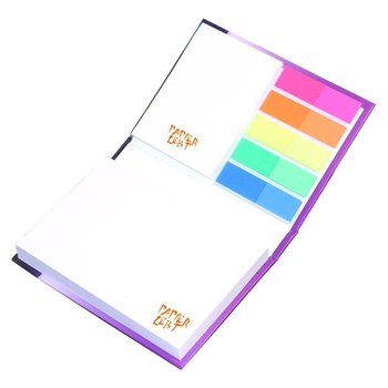 Haftnotizen mit Hardcover 105 x 75 mm, 4-farbig bedruckt 