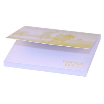 Haftnotizen mit Umschlag 70 x 70 mm, 4-farbig bedruckt