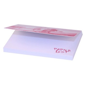 Haftnotizen mit Umschlag 82 x 70 mm, 4-farbig bedruckt