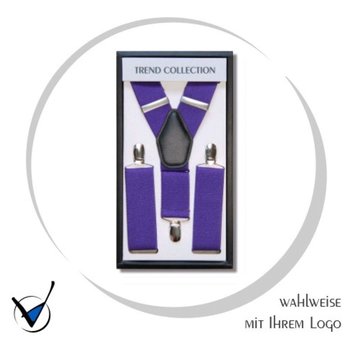 Hosenträger elastisch - Farbe 12, LILA