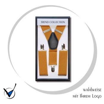 Hosenträger elastisch - Farbe 8, GOLD