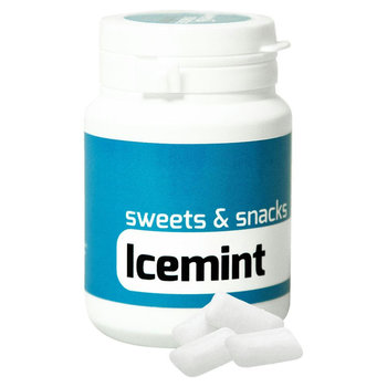 Icemint Kaugummi, ca. 63g, Kaugummi Dose