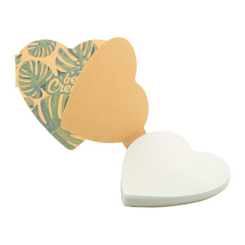Individuelle Haftnotizen CreaStick Heart Eco