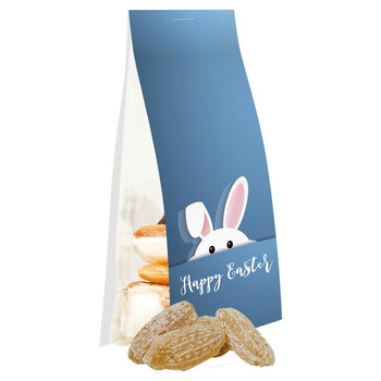 Ingwer Bonbons, ca. 40g, Express Blockbodenbeutel mit Werbereiter