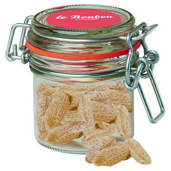 Ingwer Bonbons, ca. 60g, Bonbonglas Mini