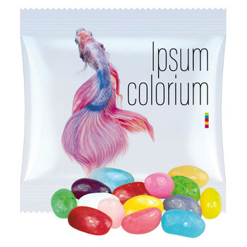 Jelly Beans sauer-Mix, ca. 10g, Mini-Tüte
