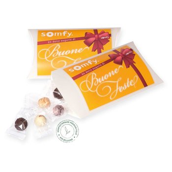 KISSENVERPACKUNG GRÖSSE XL MIT TRÜFFELPRALINEN