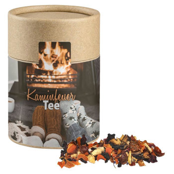 Kaminfeuer Tee, ca. 60g, Biologisch abbaubare Eco Pappdose Midi