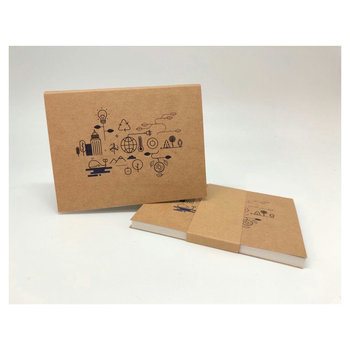 Kartoncover mit Haftnotizen 100*x75 mm - REC
