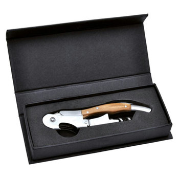 Kellnermesser \'Grand Cru\', Doppelhebel, Olivenholz