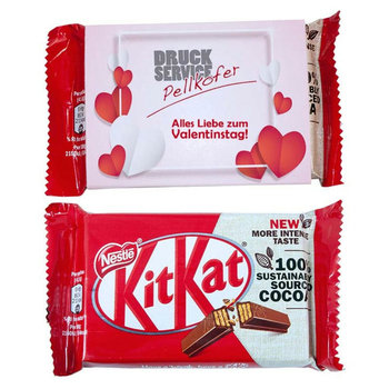 KitKat im Werbeschuber