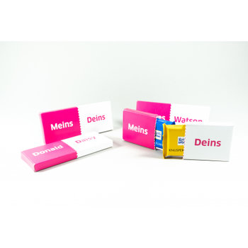 KnickKnack-Verpackung: Ritter Sport