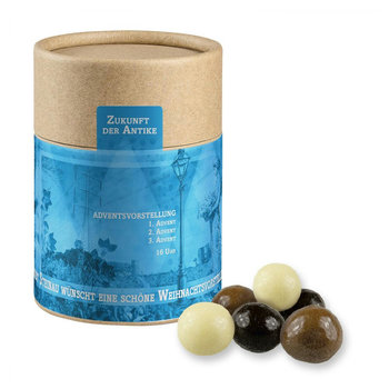 Knusperkugeln-Mix, ca. 50g, Biologisch abbaubare Eco Pappdose Midi