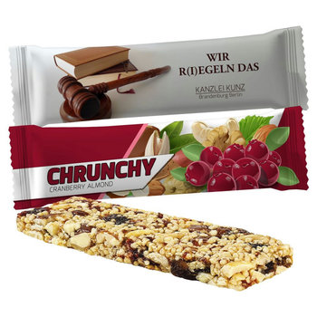 Knusperriegel Cranberry-Mandel, ca. 25g, Flowpack