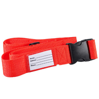 Kofferband mit Adressfeld