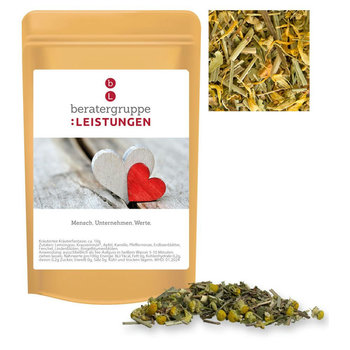 Kräutertee Kräuterfantasie, ca. 12g, Standbeutel Mini