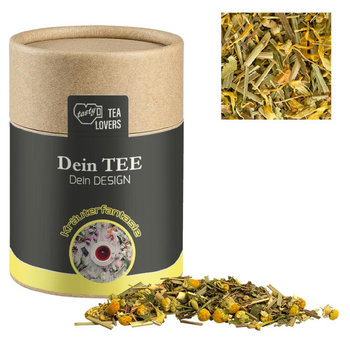 Kräutertee Kräuterfantasie, ca. 25g, Biologisch abbaubare Eco Pappdose Midi