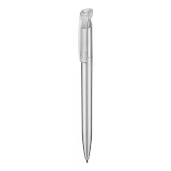 Kugelschreiber CLEAR SILVER F				