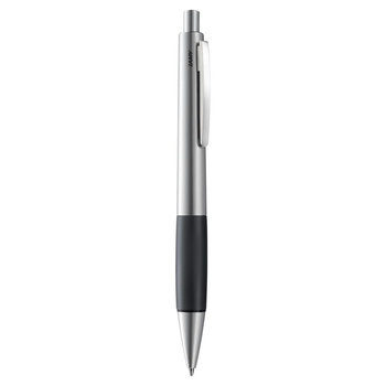 Kugelschreiber LAMY accent silver-black M-schwarz 