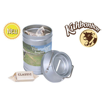 Kuhbonbon-Milchkanne