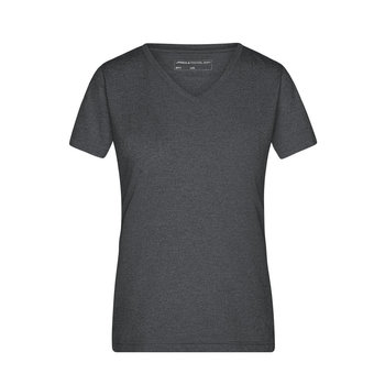 Ladies\' Heather T-Shirt-Modisches T-Shirt mit V-Ausschnitt
