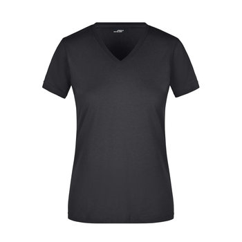 Ladies\' Slim Fit V-T-Figurbetontes V-Neck-T-Shirt