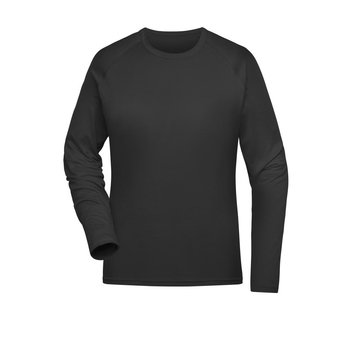 Ladies\' Sports Shirt Long-Sleeved-Langarm Funktionsshirt aus recyceltem Polyester für Sport und Fitness