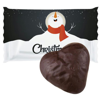 Lebkuchen Schokoherzen gefüllt, ca. 12g, Flowpack