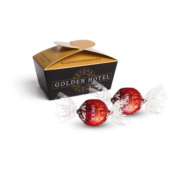 Lindt Lindor Kugeln im Werbeballotin