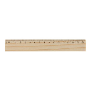 Lineal aus Kiefernholz OneSix