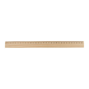 Lineal aus Kiefernholz ThreeO