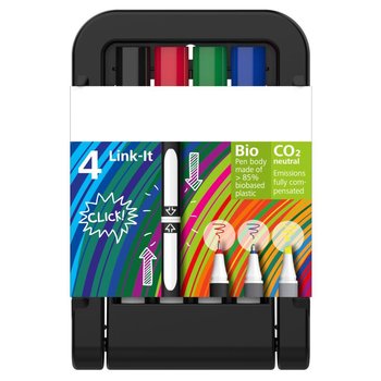 Link-It Fineliner, 4er-Stiftebox